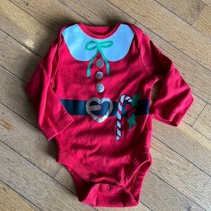 3-6 month Mrs Clause shirt
